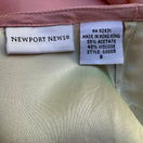 Switch Newport News Vintage Y2K 90s Iridescent Pink Coquette Gathered Hem Maxi Skirt 8 2 image