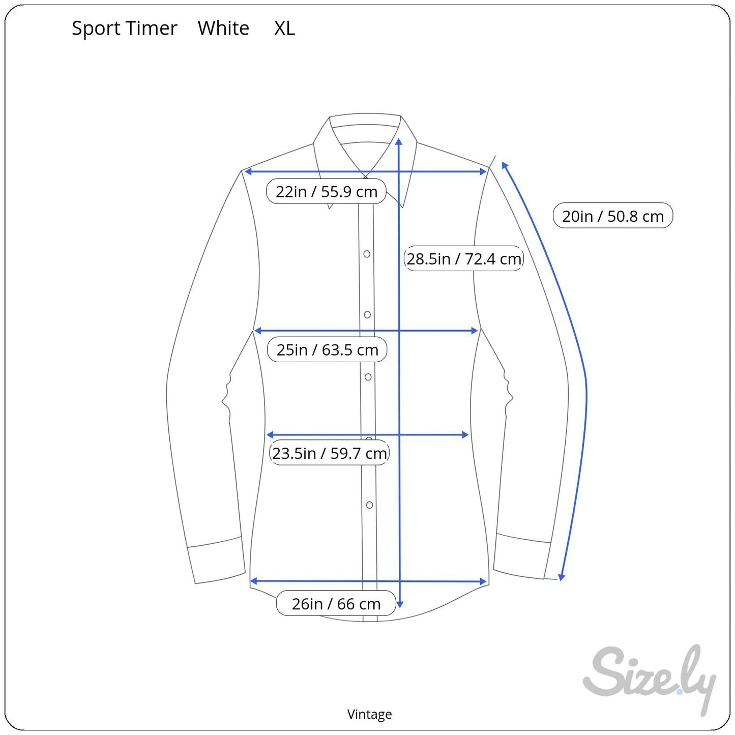 SportTimer Vintage Womens Band Collar Long Sleeve Linen Style Button-Up Shirt XL