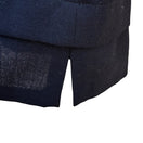 Switch Tergal Fibres Rhône-Poulenc Womens Wool Blend Knee-Length Tie Waist Layered Skirt 3 image