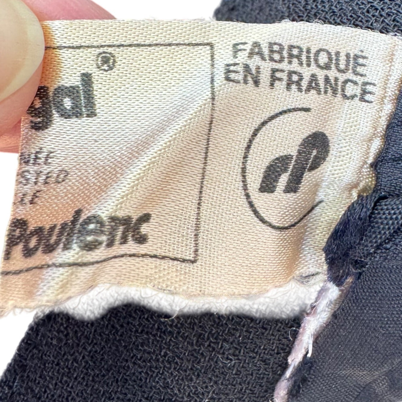 Tergal Fibres Rhône-Poulenc Womens Wool Blend Knee-Length Tie Waist Layered Skirt