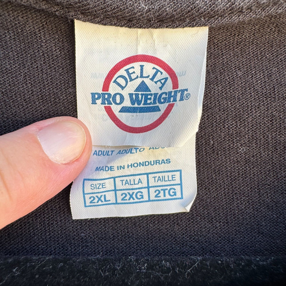 LA Kings NHL Hockey Black Ugly Christmas Sweater T-Shirt Delta Pro Weight 2XL