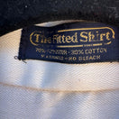 Switch Hathaway Patch Two Vintage 70s Cream Herringbone Fitted Shirt Disco Dandy Mens S 2 image