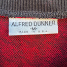 Switch Alfred Dunner Vintage Houndstooth Preppy Polo Collar Knit Sweater Long Sleeve M 2 image