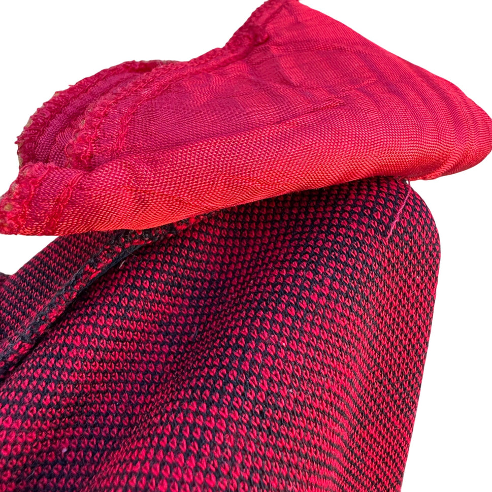 Alfred Dunner Vintage Houndstooth Preppy Polo Collar Knit Sweater Long Sleeve M