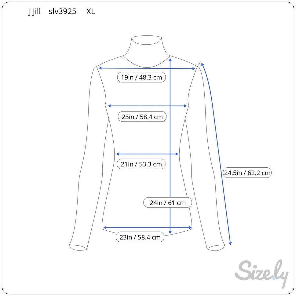 J.Jill Cream Cotton Pointelle Ribbed Turtleneck Lettuce Trim Top XL Womens