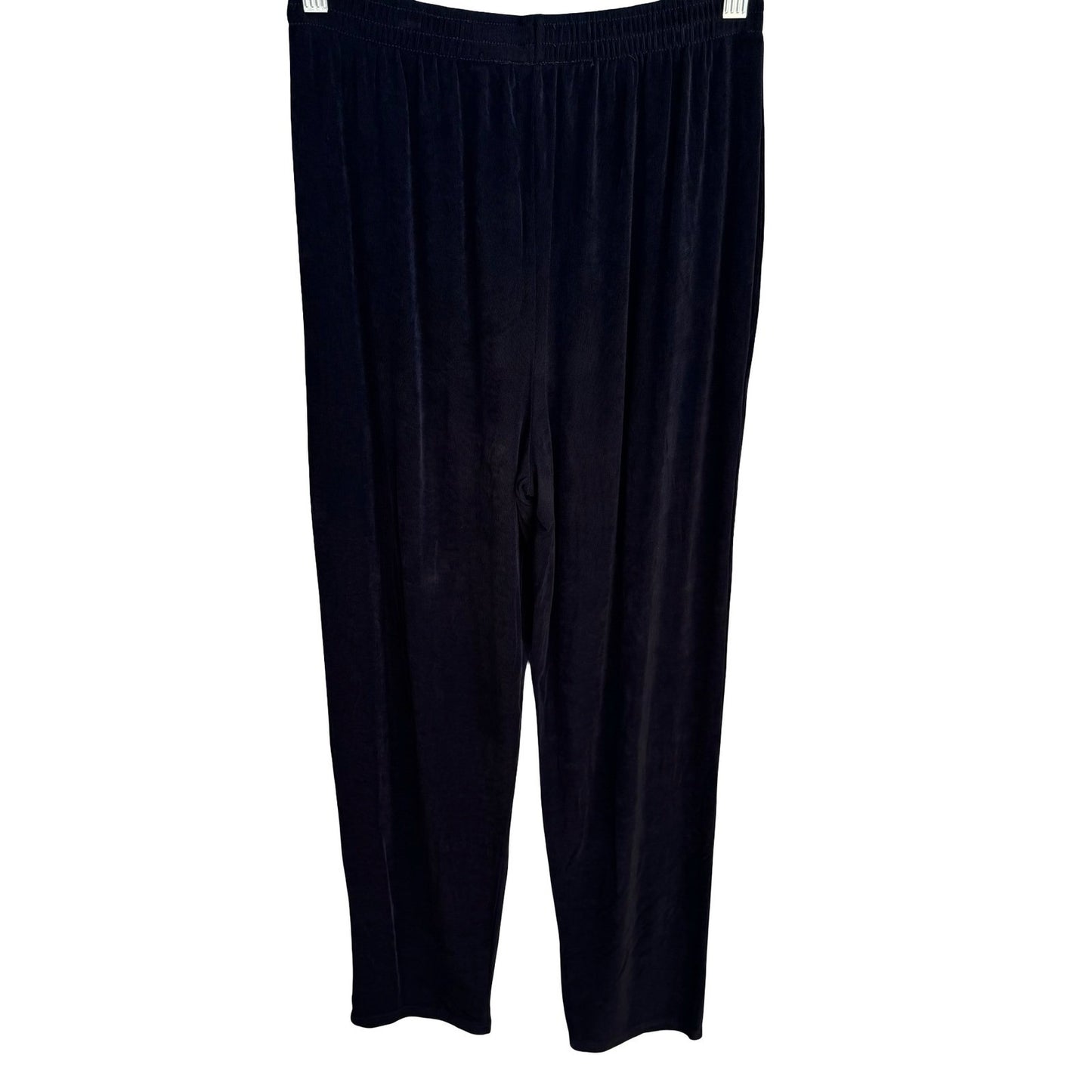 Impressions Millennium Edition Liquid Knit Micro Pleated Relaxed Pants Womens M