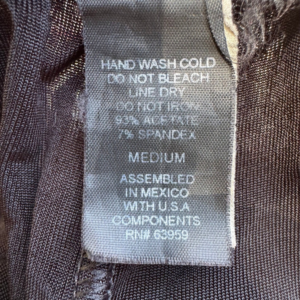 Impressions Millennium Edition Liquid Knit Micro Pleated Relaxed Pants Womens M