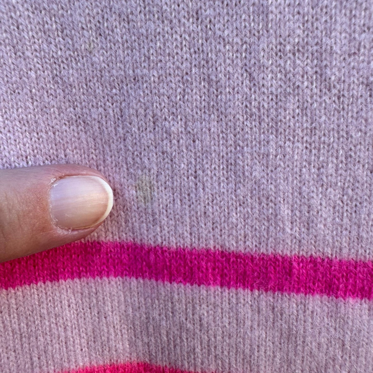 J.Crew Luxury Cashmere Barbiecore Coquette Striped Quiet Luxury Preppy Sweater M