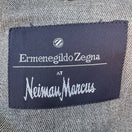 Switch Ermenegildo Zegna For Neiman Marcus Mens Gray Suit 2-Piece Wool Blend Italy 56IT 2 image