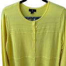 Switch Jason Wu Peplum Pointelle Knit Minimalist Preppy Dopamine Dressing Cardigan NEW 3 image