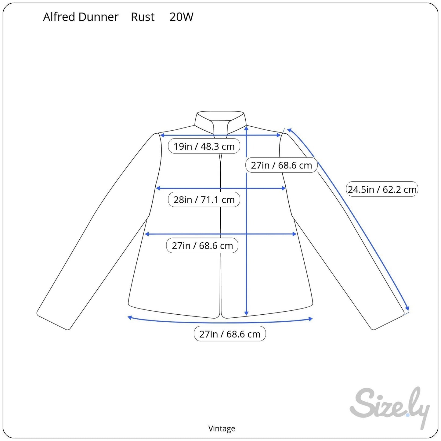 Alfred Dunner Vintage Womens Quilted Rust Mandarin Collar Jacket Blazer 20W