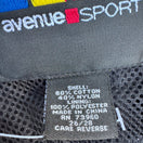 Switch Avenue Sport Black Hooded Windbreaker Jacket Contrast Stitch Plus 26/28 Gorpcore 2 image