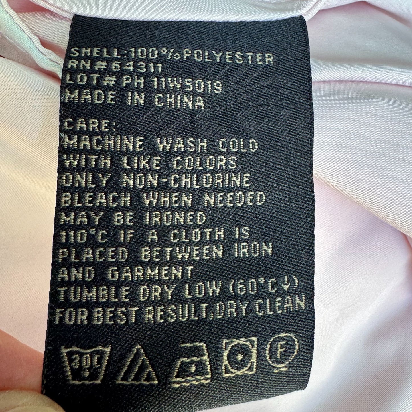 Rainforest Pink Womens Packable Lightweight Travel Ruffled Jacket Matching Pouch