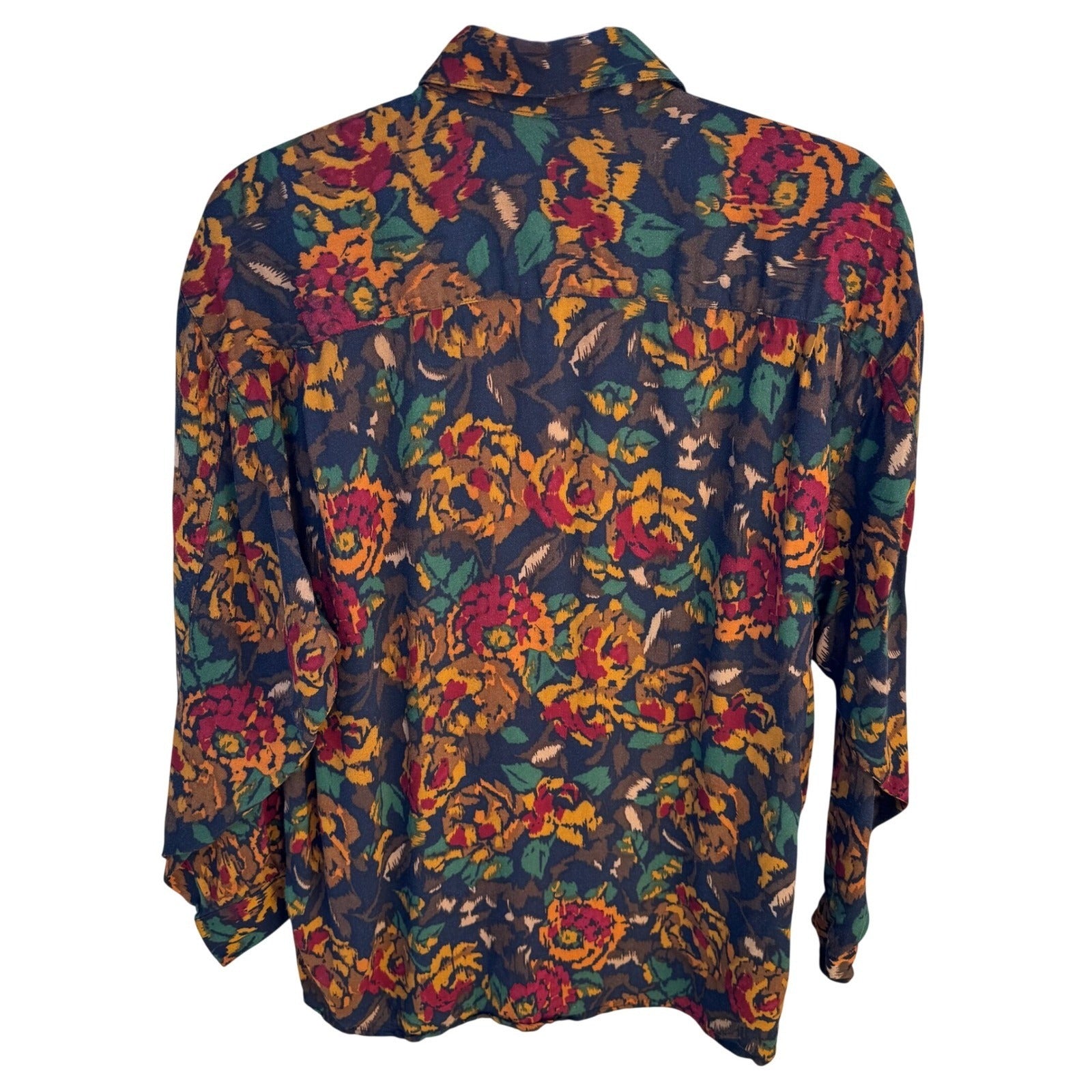 Guess Georges Marciano Vintage 90s Mens Small Floral Button Up Shirt IW77398