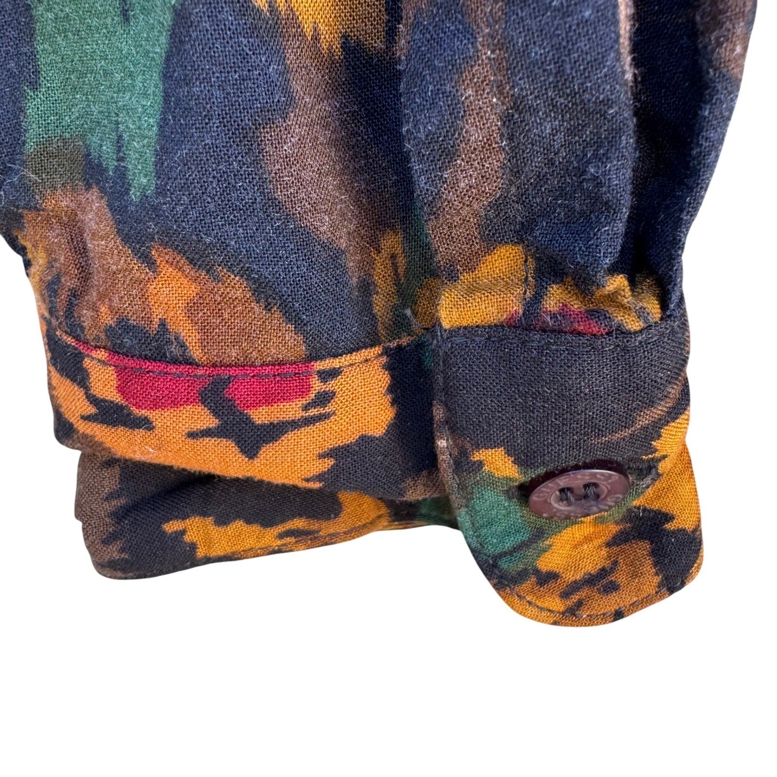 Guess Georges Marciano Vintage 90s Mens Small Floral Button Up Shirt IW77398