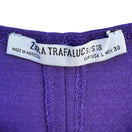 Switch Zara Trafaluc Womens Purple Bodycon Scoop Neck Tank Midi Dress Size S Clubwear 2 image