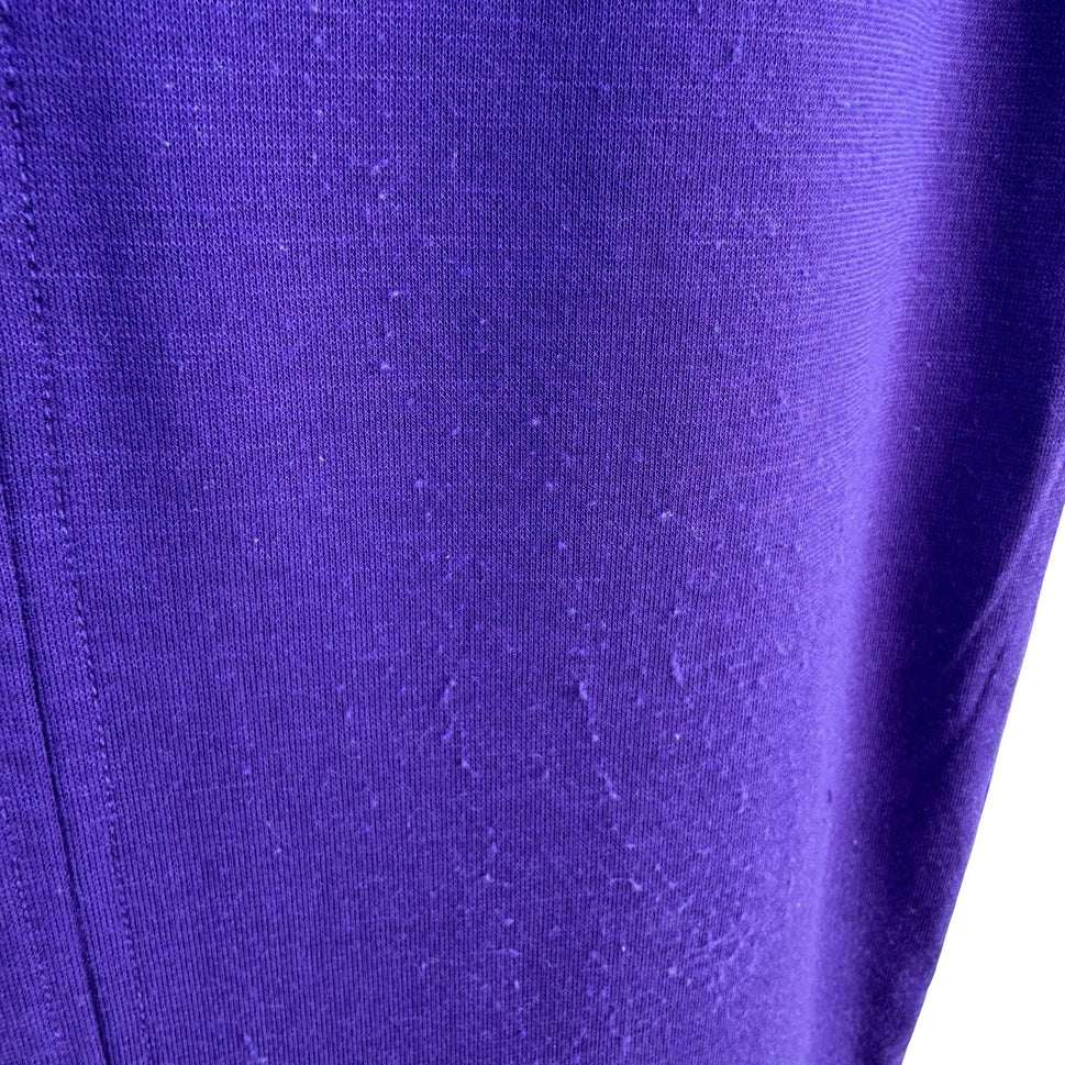 Zara Trafaluc Womens Purple Bodycon Scoop Neck Tank Midi Dress Size S Clubwear