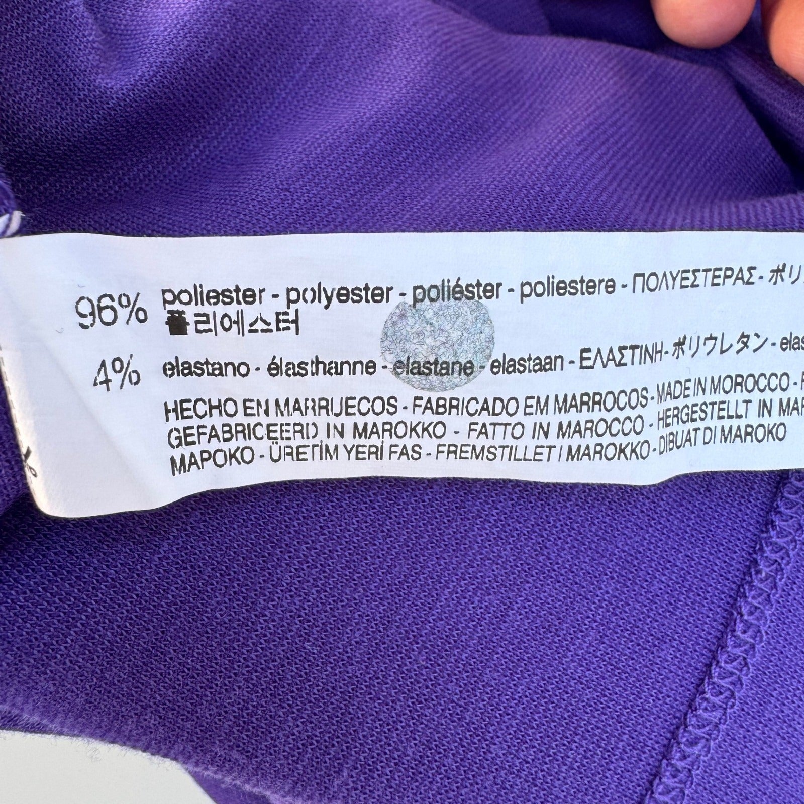 Zara Trafaluc Womens Purple Bodycon Scoop Neck Tank Midi Dress Size S Clubwear