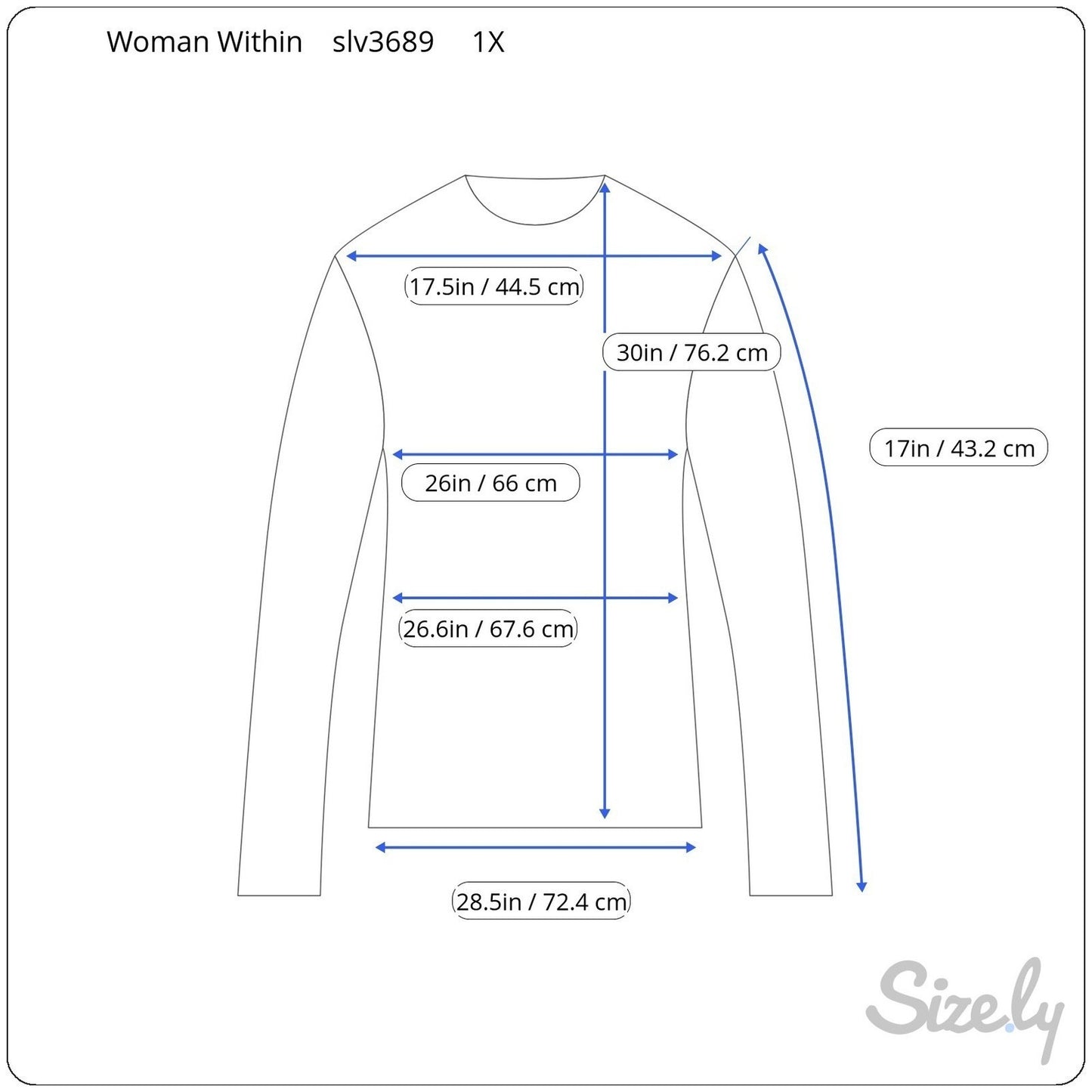 Woman Within White 100% Cotton V-Neck 3/4 Sleeve T-Shirt Plus Size 1X 22/24