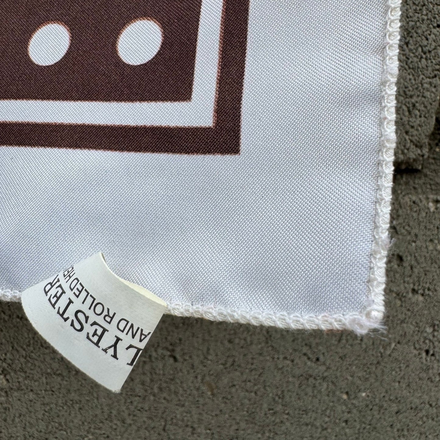 Mens Polka Dot Pocket Square Lot 3 Silk Hand Made Red Brown Black Mazzaloni