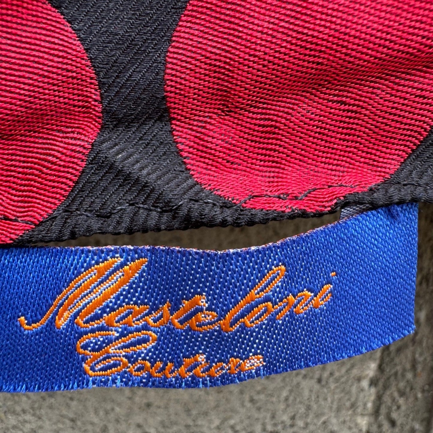 Mens Polka Dot Pocket Square Lot 3 Silk Hand Made Red Brown Black Mazzaloni