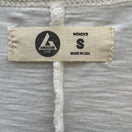 Switch American Giant Womens White Supima Cotton Slub Pocket Tee Shirt Small Made USA 2 image