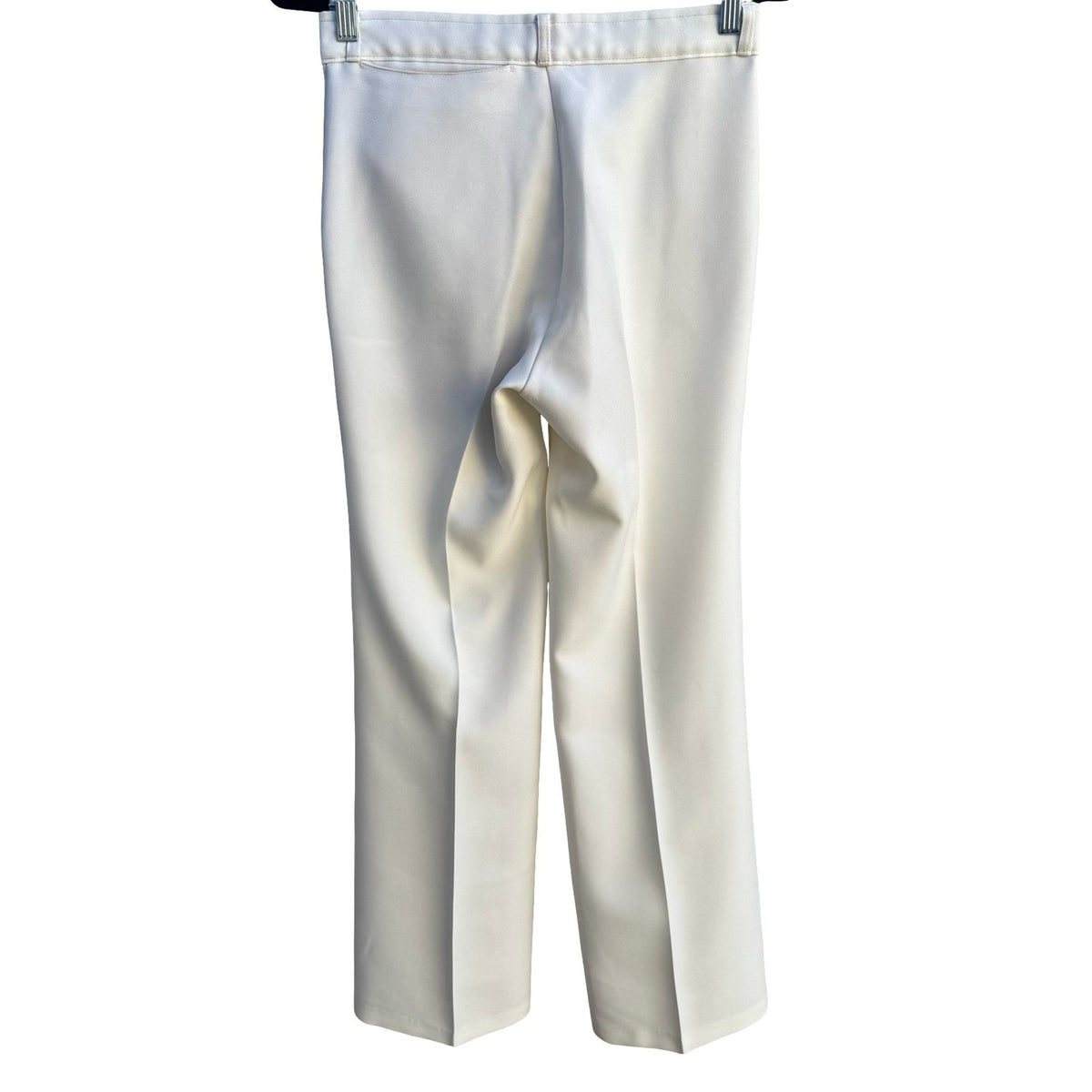 Angels Flight Tobias Kotzin Vintage 70s Cream Pleated Flare Leg Disco Pants 30