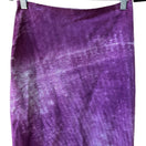 Switch Tani Keller Y2K Grunge Indy Edgy Purple Acid Wash Distressed Suede Leather Skirt 3 image