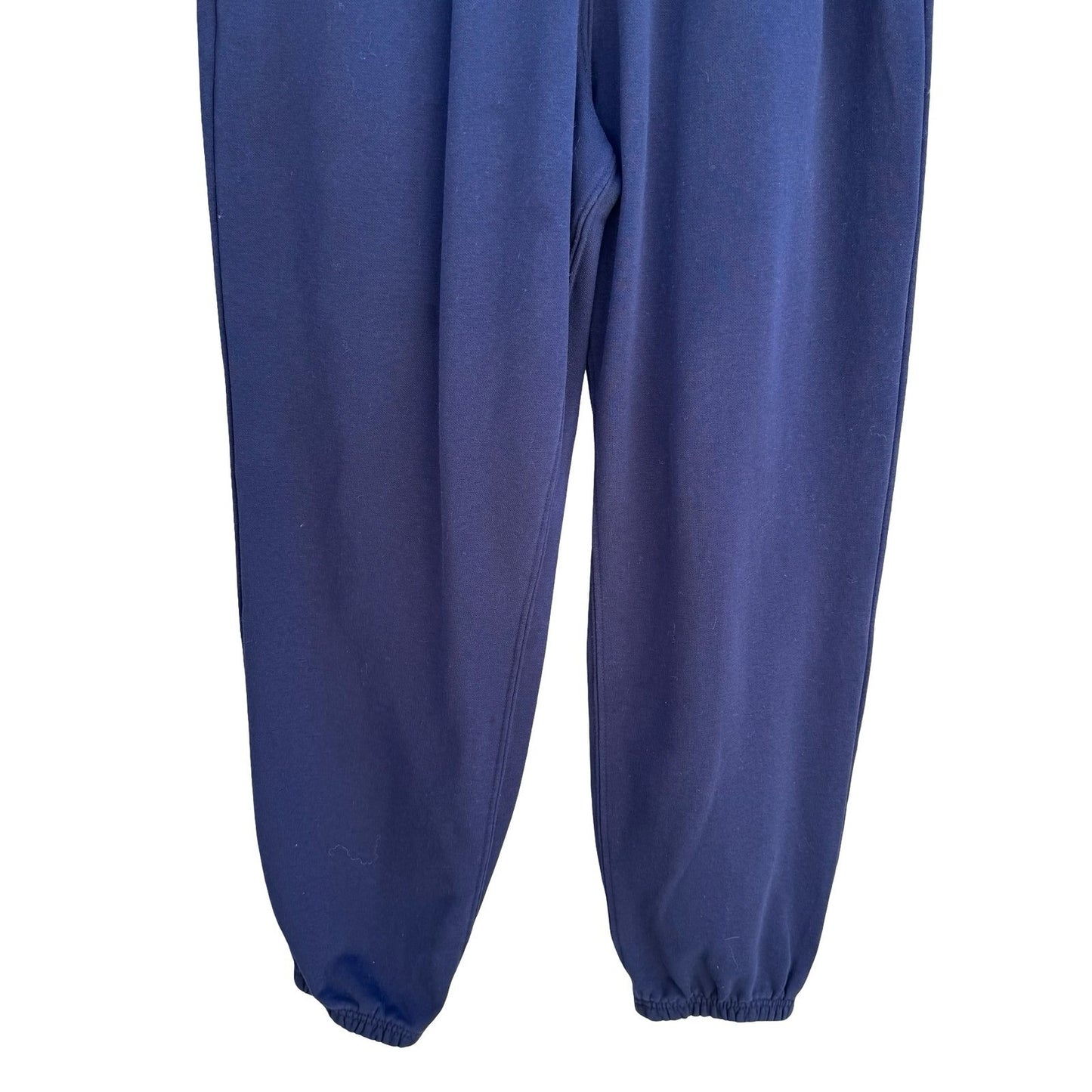 HM Relaxed Fit Joggers Loungewear Athleisure Fleece Sweatpants Sport Navy Mens S