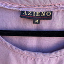 Switch Azieno Vintage Womens Sleeveless Purple Linen Tiered Hem Side Slit Maxi Dress M 3 image