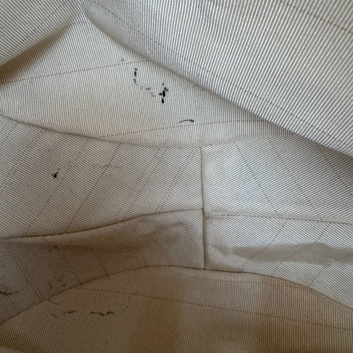 Donna Karan New York Tan Leather Hobo Shoulder Bag Brass Hardware Made In Italy