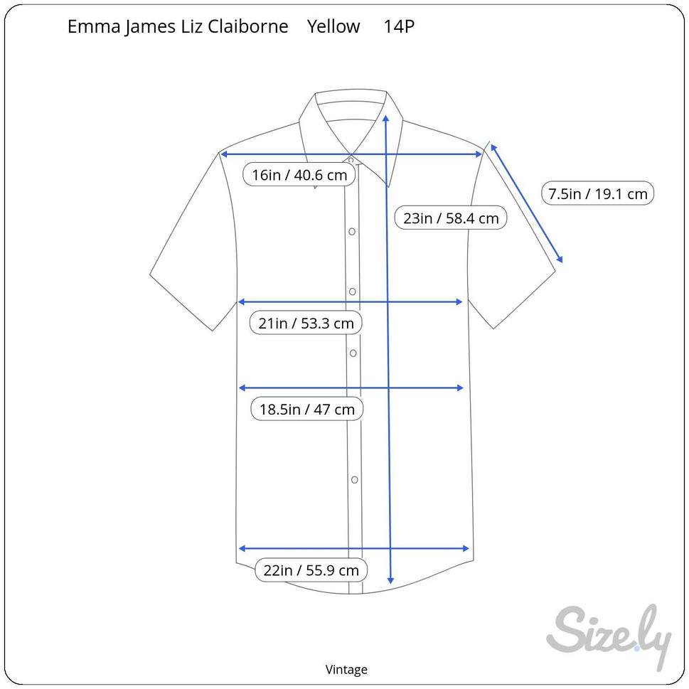 Emma James Petite Vintage Yellow Linen Blend Lace Crochet Sleeve Blazer Jacket 14P