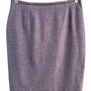 Switch Jones New York Vintage Preppy Lilac Wool Back Zip Pencil Skirt 10 Old Money 3 image