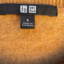 Switch Uniqlo 100% Cashmere Crewneck Sweater Minimalist Quiet Luxury Preppy Tan Mens S 2 image