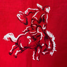 Switch Swagger Vintage 50s Red Western Bronco Chuck Wagon Cotton Bandana Neckerchief 3 image