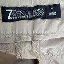 Switch 7th Avenue Design New York &amp; Co Womens Flat Front Stretch Preppy Bermuda Short 4 2 image