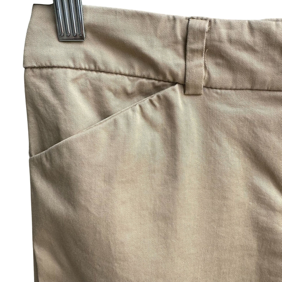 7th Avenue Design New York & Co Womens Flat Front Stretch Preppy Bermuda Short 4