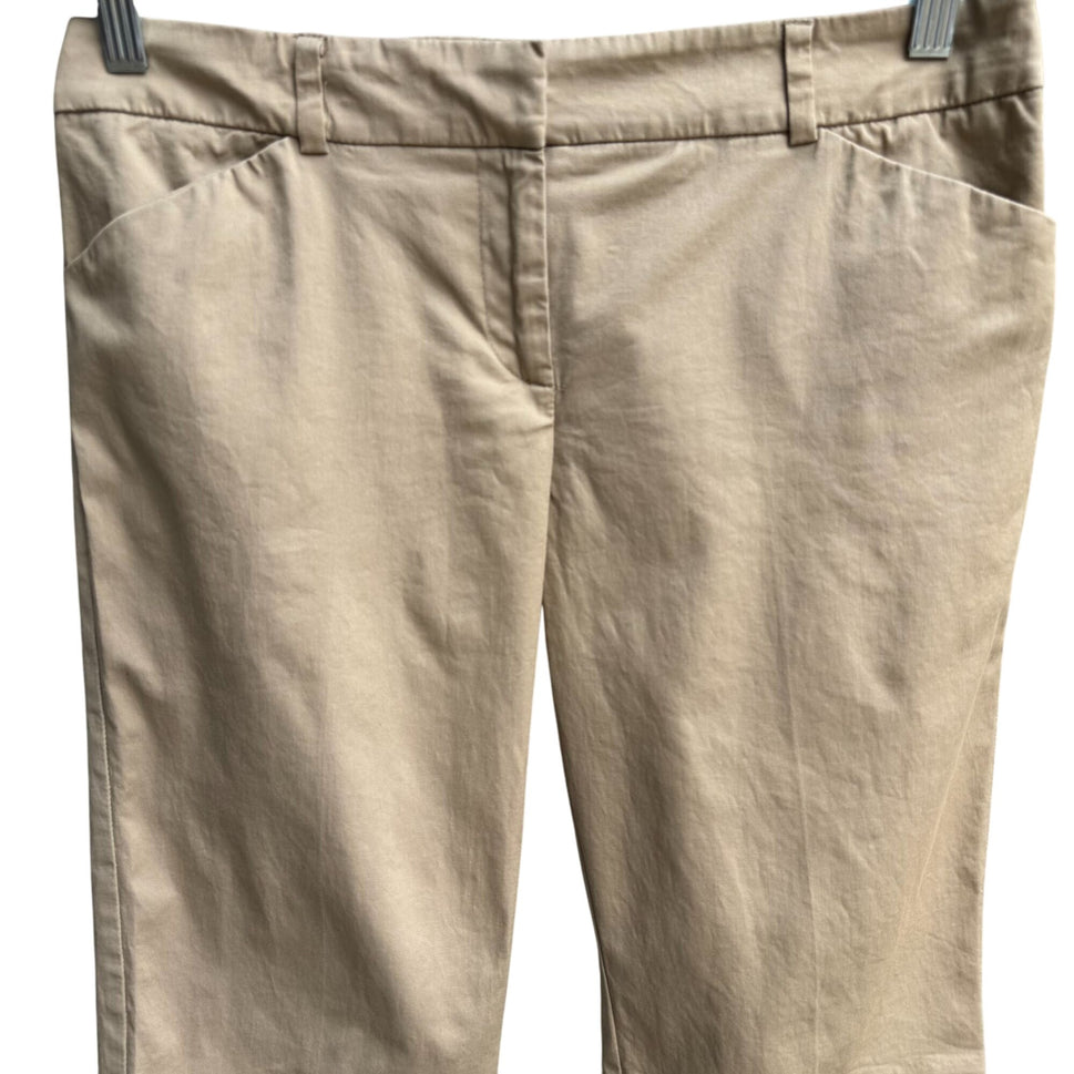 7th Avenue Design New York & Co Womens Flat Front Stretch Preppy Bermuda Short 4