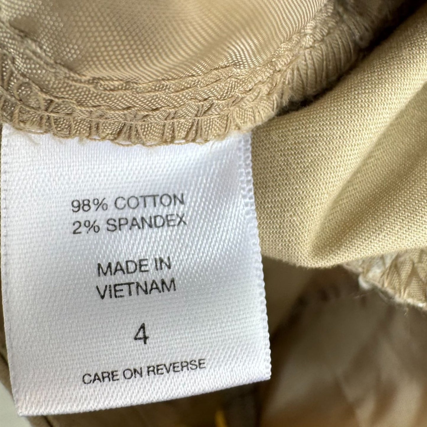 7th Avenue Design New York & Co Womens Flat Front Stretch Preppy Bermuda Short 4