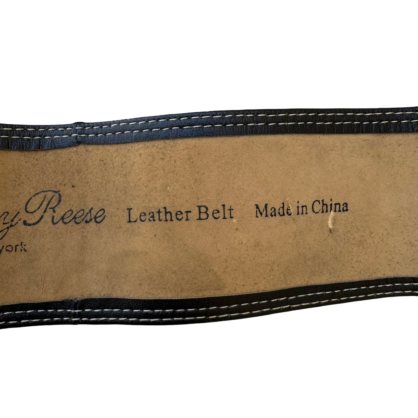 Tracy Reese Y2K Designer Edgy Boho Black Leather Wide Belt Orbital Buckle S