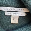 Switch Max Studio 100% 2 Ply Cashmere Quiet Luxury Minimalist Preppy Cowl Neck Sweater 2 image