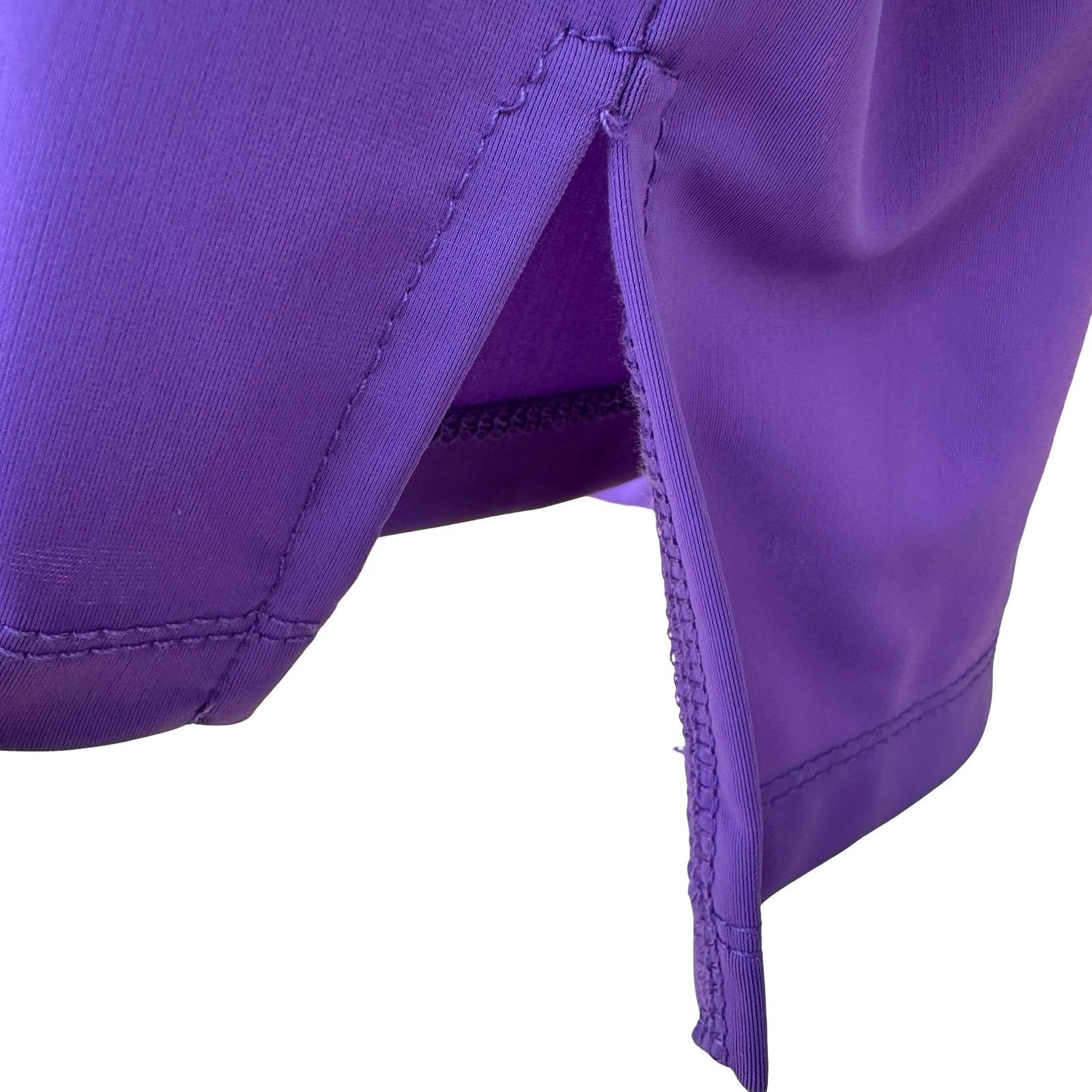 Ebb & Flow Lululemon Purple Perforated Sleeveless Athletic Tank L NEW Activewear