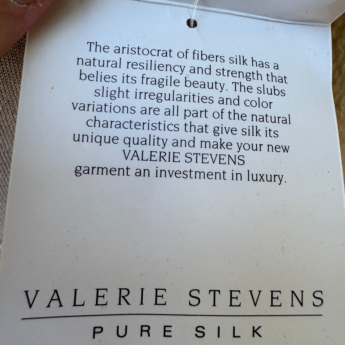 Valerie Stevens Pure Silk Square Neck Pointelle Knit Sweater Pastel Blue XL NEW