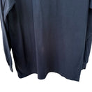 Switch Bernini Signature Vintage Mens Black Long Sleeve Mock Neck Pima Cotton Shirt XL 3 image