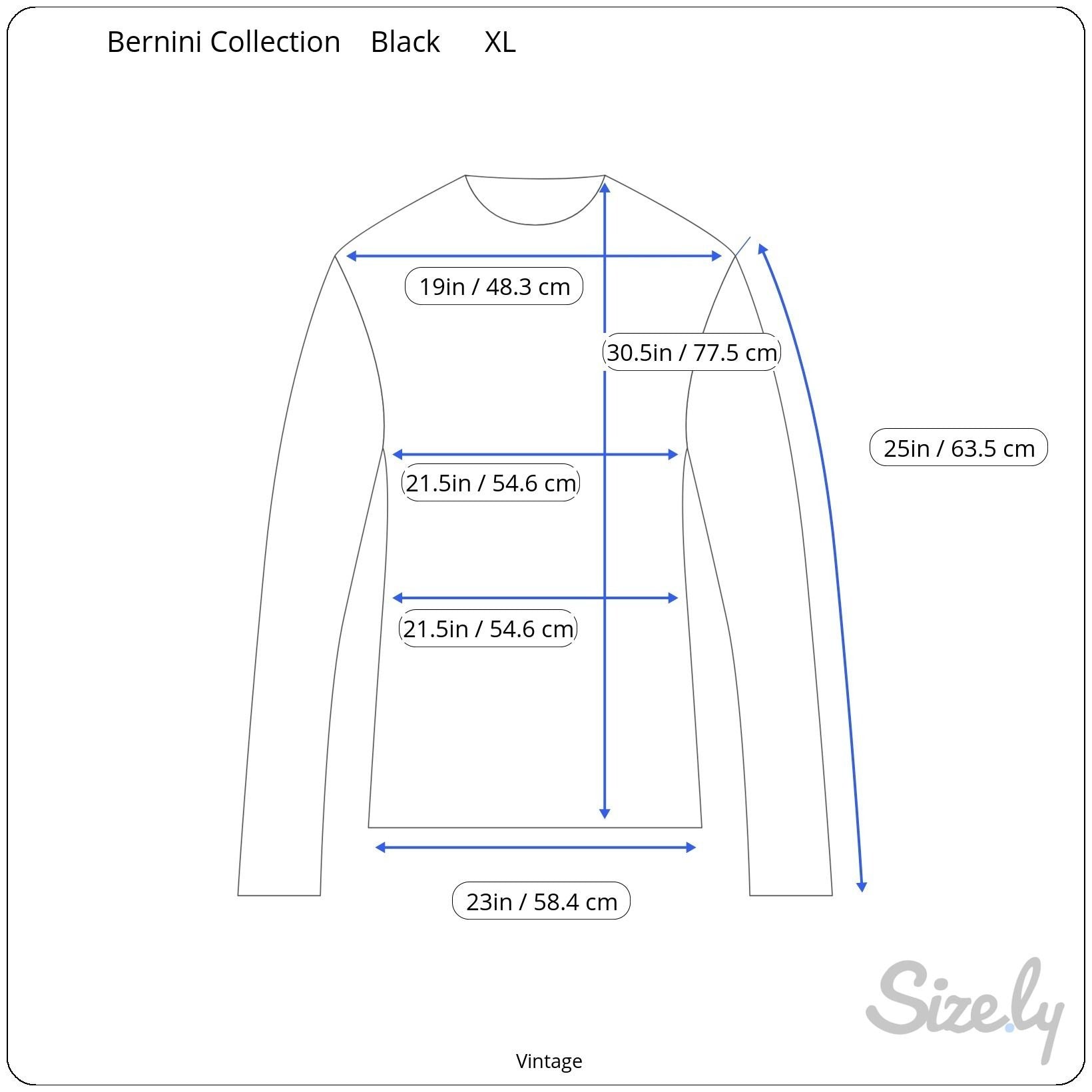 Bernini Signature Vintage Mens Black Long Sleeve Mock Neck Pima Cotton Shirt XL