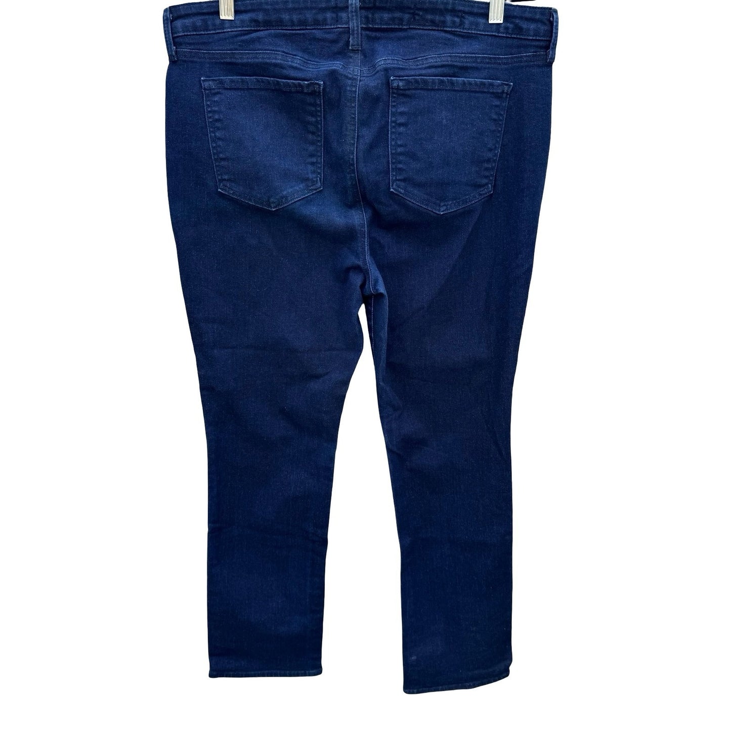 NYDJ Sheri Slim Jeans Womens 16 Dark Wash Blue Lift Tuck High Rise Denim Pants