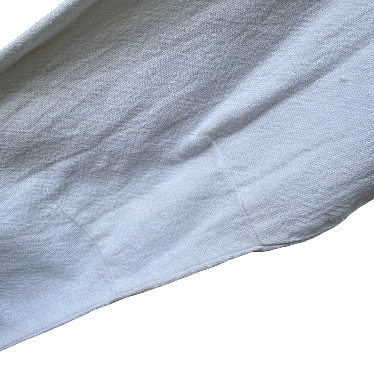 Balmain Paris Designer Luxury Minimalist Textured Cotton Shirt White Mens 41/M