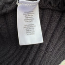 Switch Tahari Womens Ribbed Knit Stretch Black Cowl Neck Dolman Long Sleeve Sweater L 3 image