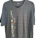 Switch American Apparel New Belgium Brewing Tour de Fat 2014 Bike Graphic Tee XL Gray 3 image