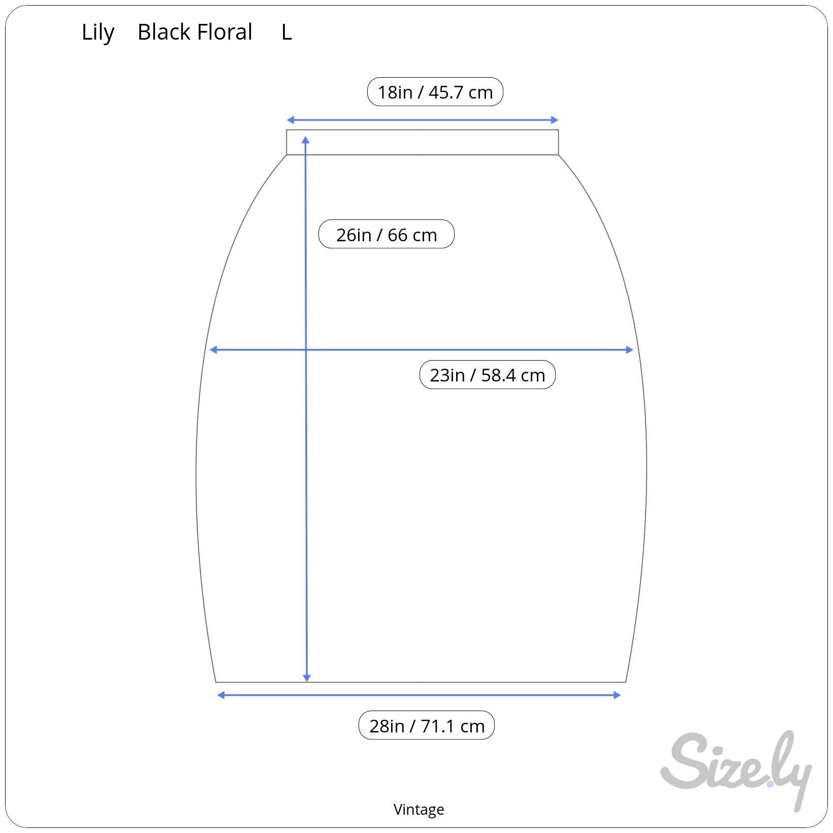 Lily Vintage Y2K Floral Black Pink Womens Flowy Stretch Lightweight Boho Skirt L